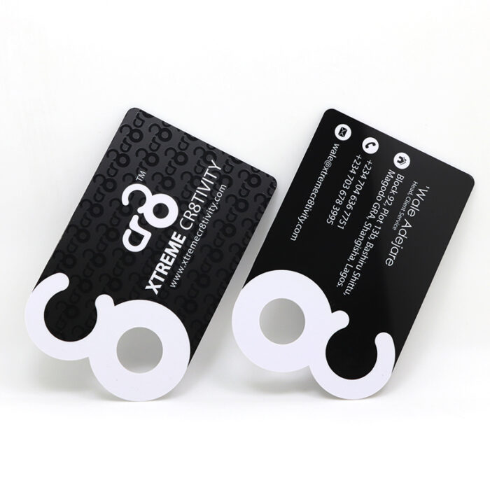 1000 Custom Shape Business Cards, Matt Laminated 350 GSM